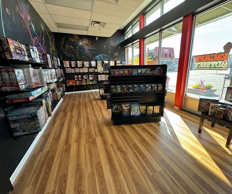 Escape Odyssey: Escape Rooms, Trading Cards, & Board Games