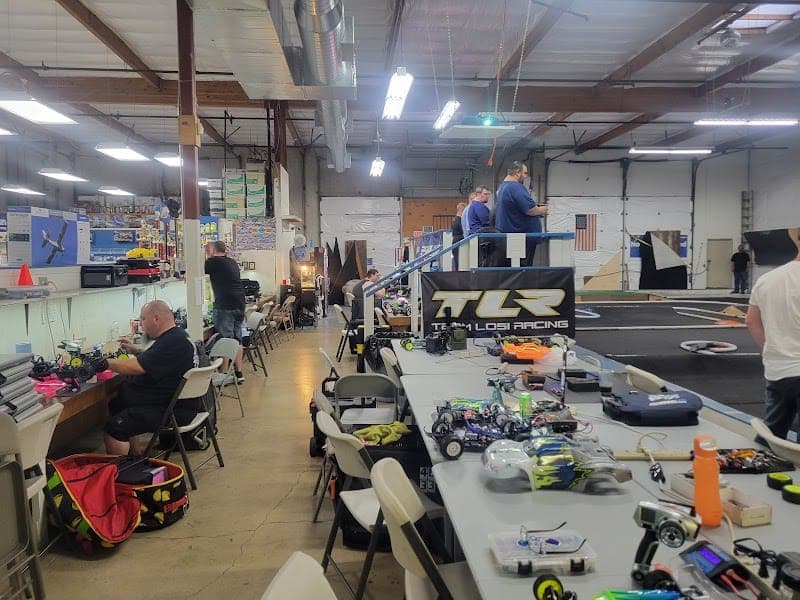 R/C Plus Hobbies and Race Track